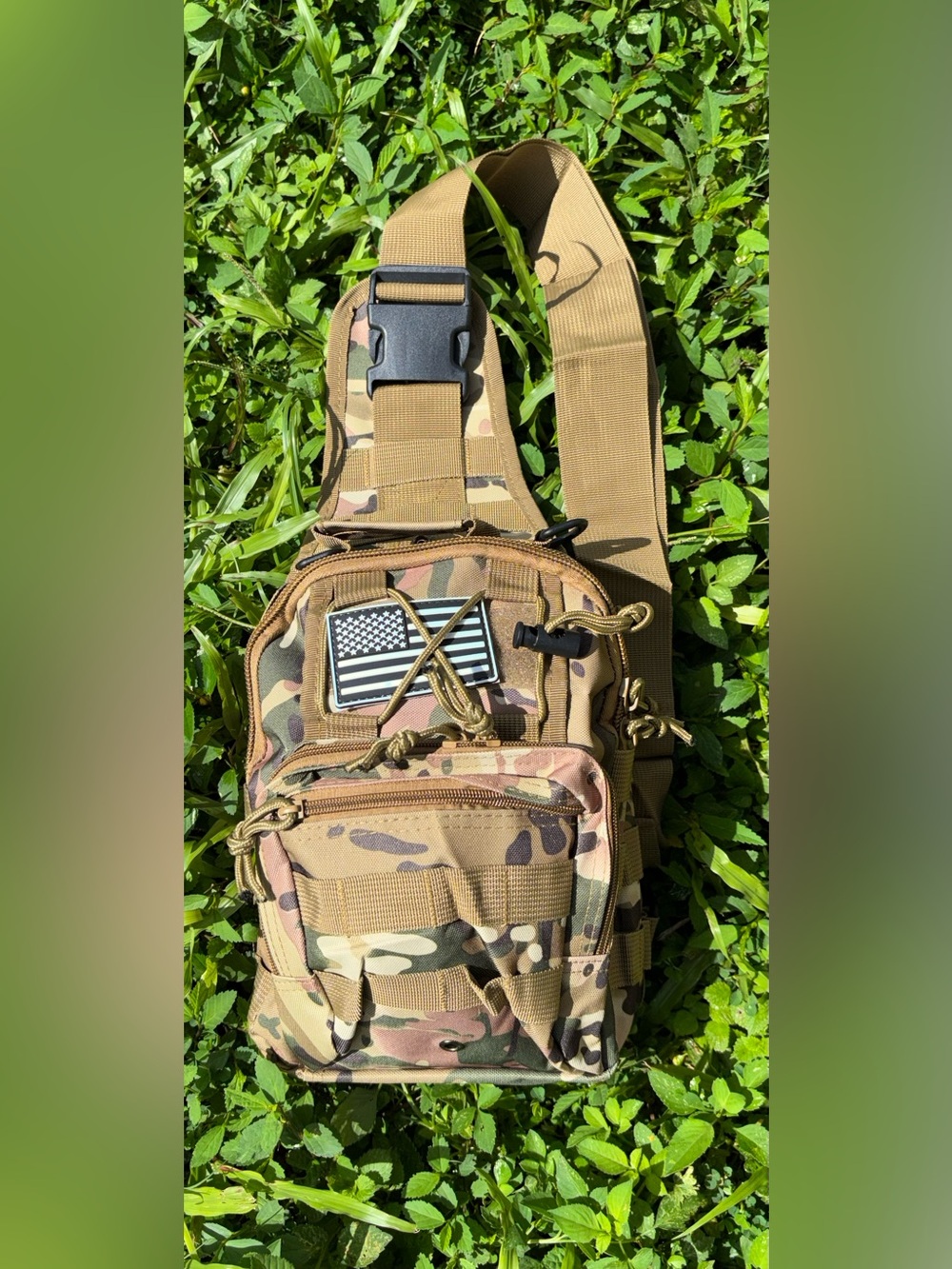 Carry Smarter. Stay Organized. Look Tactical-Versatile Camo Shoulder Bag ⚡️
